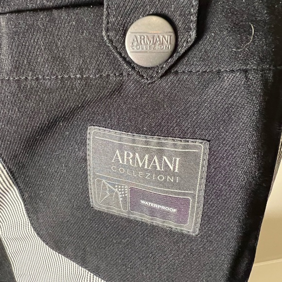 Armani collezioni waterproof over coat - Picture 9 of 11